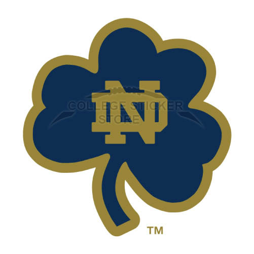 Personal Notre Dame Fighting Irish Iron-on Transfers (Wall Stickers)NO.5717